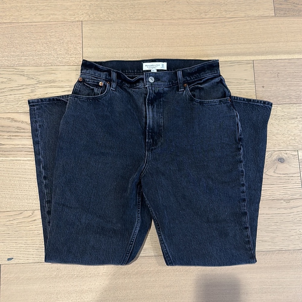 Abercrombie and Fitch 70s Vintage Flare Ultra High Rise Jeans